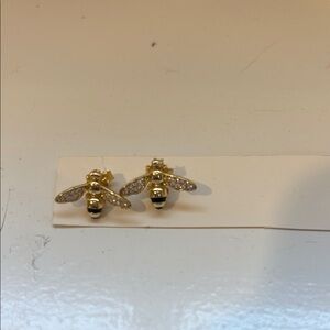 Elegant Gold and Black Hoop Earrings